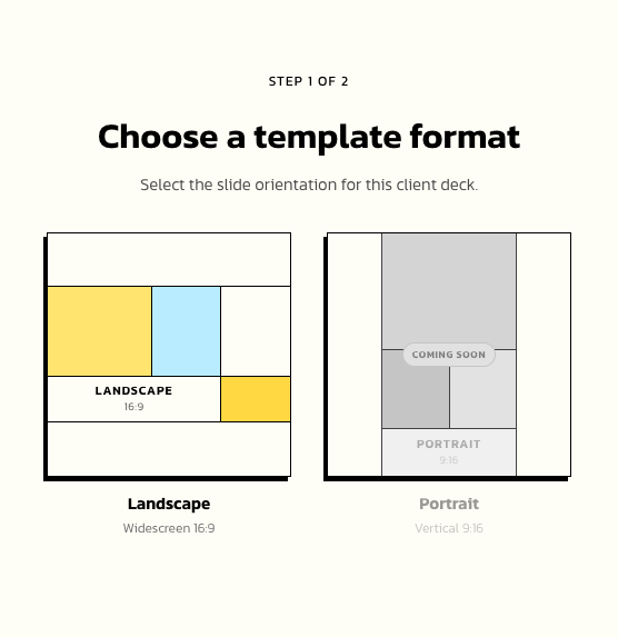 Client Template Builder preview